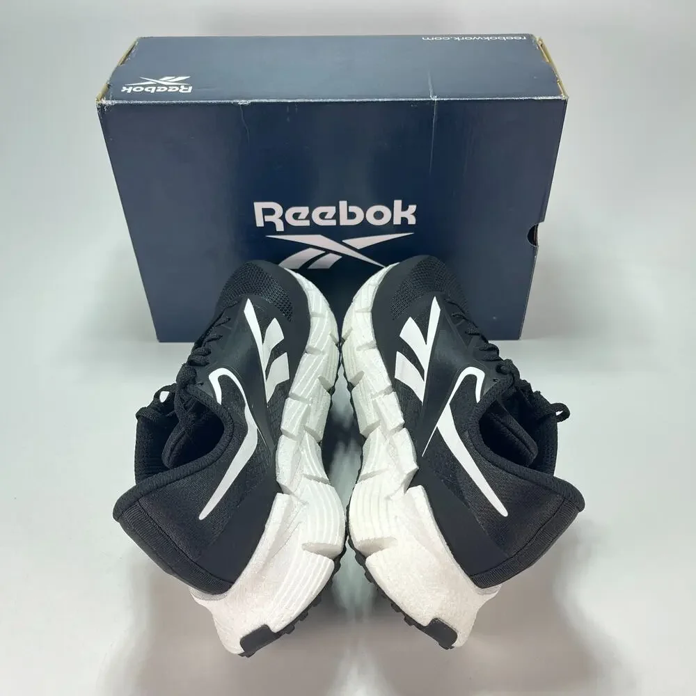 Reebok FloatZig Black White Athletic Comfort Work Shoes RB3033 Men's Size 9.5M